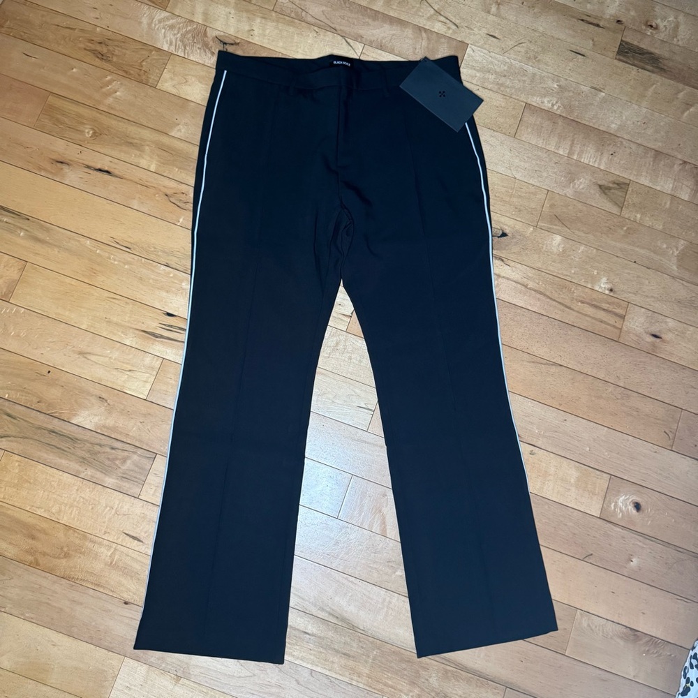 Black Scale Flared Pants Black MSRP $158.00 Men’s 36